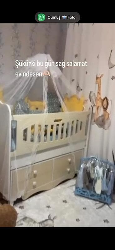 en ucuz perde: Oğlan və qız üçün, Dördbucaq, Beşik, Dəst ilə, Matras ilə, Yellənmə mexanizm ilə — 1