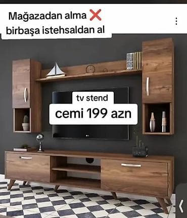 Mebel: Polkalı, Mat laminat — 2
