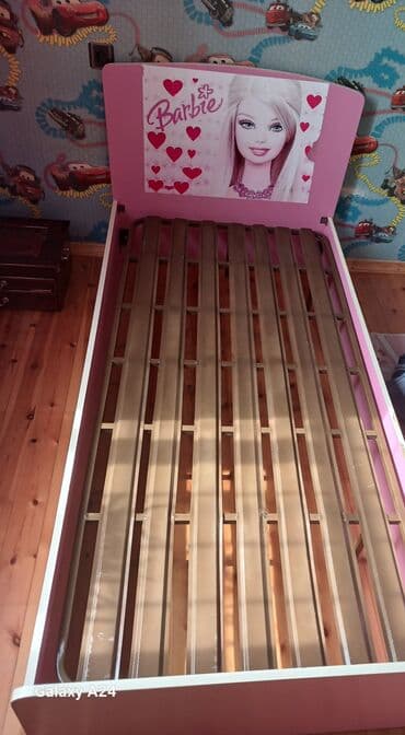 tek kravat işlenmiş: Qız üçün, İşlənmiş, Çarpayı, Bazasız, Matrassız — 1