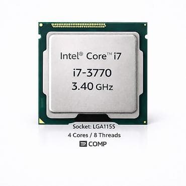 notebok i7: Intel Core i7-3770 prosessor - Saat tezliyi: 3.40 GHz - Nüvə/Sap: 4 — 1