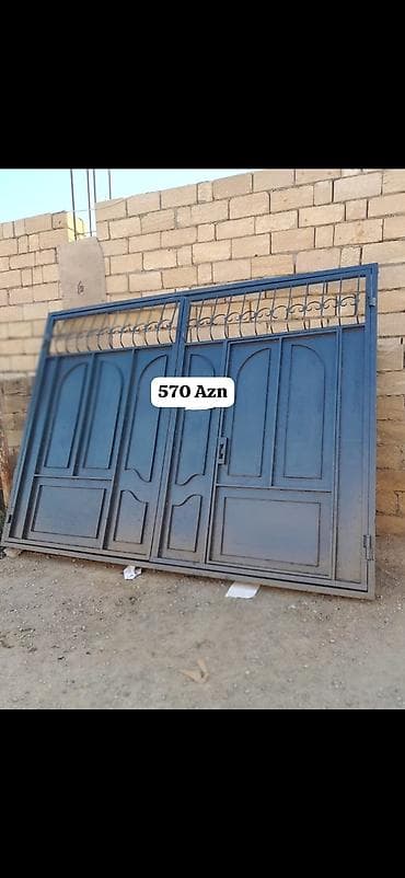 Darvaza tecili satlir ölçü eni 3.50 * Hundru 2.60 📍Qiymet 570 azn