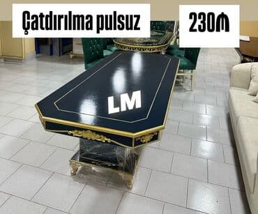 Qonaq masası, Yeni, Açılmayan, MDF, Dördbucaq masa lalafo.az -da Qonaq masası, Yeni, Açılmayan, MDF, Dördbucaq masa