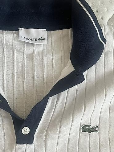 Sviter, Lacoste, L, rəng - Ağ — 2