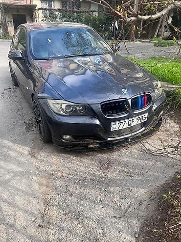 318i bmw: BMW 3 Series sedan - Kuzov: 4 qapılı sedan, qara rəng - Generasiya — 6