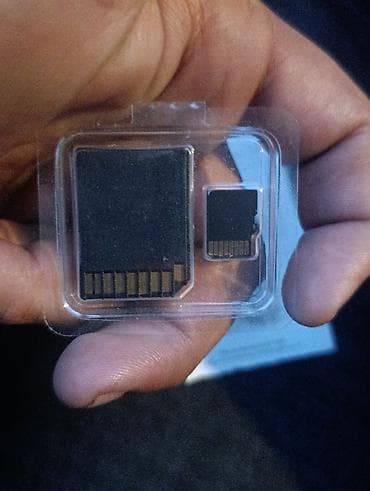 yaddaş: Məhsul: MicroSD yaddaş kartı + SD adapter - Tutum: 64 GB (kartın — 1