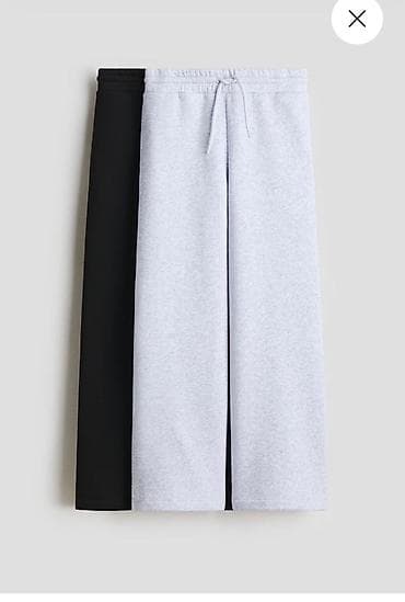 9-10 yash qiz ushaginucun . Geniş kəsimli rahat ev şalvarı – 2-li set