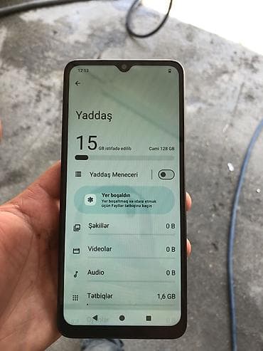 yaddaş diski: Redmi 128 GB, rəng - Qara, Sensor — 1
