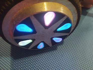 Гироскутеры: Rəngli LED işıqlı elektrikli hoverboard (skuter) bluetooh kolonka var — 2