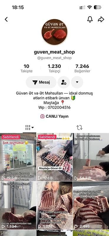 Hazr biznes deyerinden ucuz satlir icindeki mehsullar daxil Aktiv