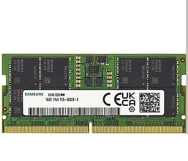 Operativ yaddaş (RAM) Samsung, 16 GB, > 4000 Mhz, DDR5, Noutbuk üçün