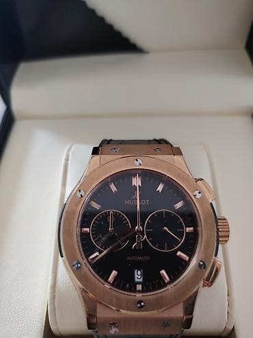 rolex saati: Qol saatı, Hublot, rəng - Qızılı — 1