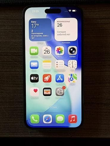 iphone 16 islenmis: IPhone 15, Qara, Face ID — 2