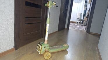 ucuz mapetlər: Uşaq üçün 3 təkərli skuter - Rəng: zeytun/yaşıl-qızılı tonlarda - — 1