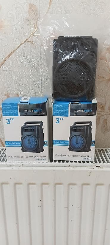 audio mikser: Yeni Kolonka, Növ - Portativ, rəng - Qara — 1