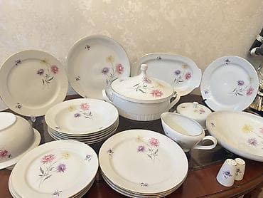 sorba qabi: Nahar dəsti, rəng - Göy, Kobalt — 2