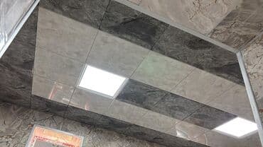 подвесной потолок в ванной: Asma tavan, Suyadavamlı, Ödənişli quraşdırma — 49