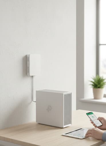 TP-Link Omada AX3000 divar plitəsi Wi-Fi 6 giriş nöqtəsi ilə evinizdə