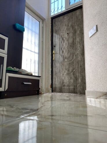 memar əcəmi kirayə: Satılır/studiya tipli kiçik mənzil - Plan: açıq mətbəxli studiya — 5