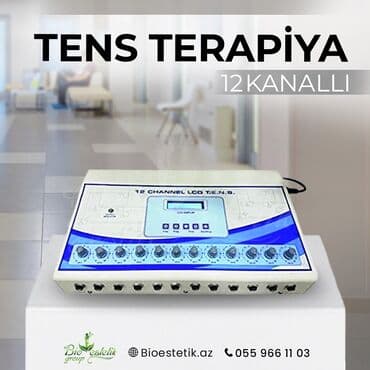 ASCO brendinə məxsus 12 kanallı TENS terapiya aparatı.Əzələlərin