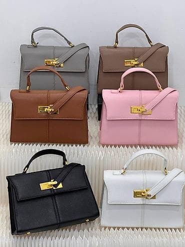 deri geyim: Qadın dəbli əl çantaları – mini top-handle model Xüsusiyyətlər: - — 1