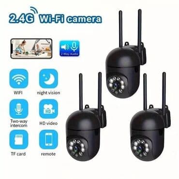 mini proyektorlar: Müşahidə kamerası. Kamera qara rəngdədir. Kameralar təzə yoxlanılmış — 2