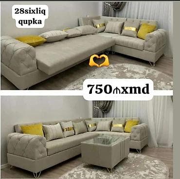 bir kartla mebel: Künc divan — 1