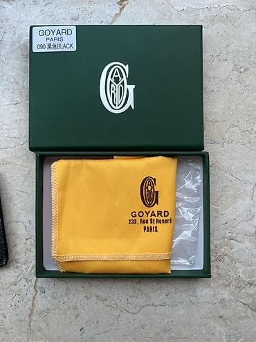 naxış: Goyard Paris kartlıq – Qoyardine kanvas və dəridən. Rəng: Black — 2