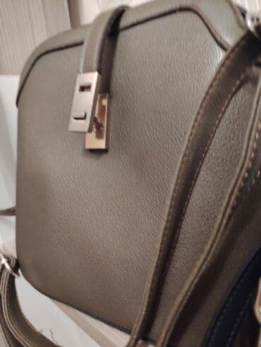 berk soyuqdeyme: İki ədəd qadın çantası dəsti - Model: şəhər stilində çiyin/xaçdan — 2