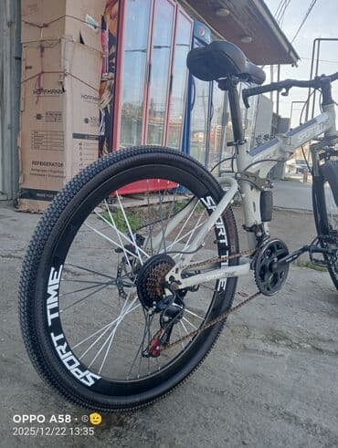 velosiped kamerasi: Sport Time qatlanan dağ velosipedi - Çərçivə: qatlanan, yüngül — 3