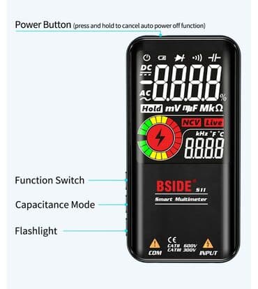 gemma multi ionizer: Multimetr, Yeni, Rəqəmsal, Zəmanətli, Rayonlara çatdırılma, Pulsuz çatdırılma — 3