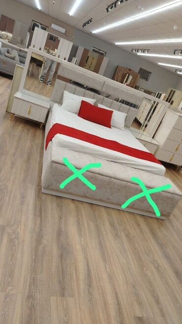 ТВ стенды: Двуспальная кровать, Комод, Новый — 1