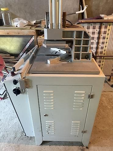 qapi pencereler: NIKMAK SK-02 – İkili köşə presi (alüminium və PVC pəncərə/profil — 3