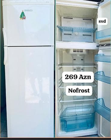 Elektronika: Soyuducu Nofrostdu. Beko Hündürü 1.75/60 Sm ustada olmayib soyutmaqi — 1