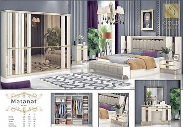 İkinəfərlik çarpayı, Dolab, Tumba, Termo, Yeni