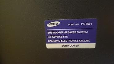 mini kalonka: İşlənmiş Samsung Kolonka, Növ - Ev kinoteatrı üçün, rəng - Qara — 5