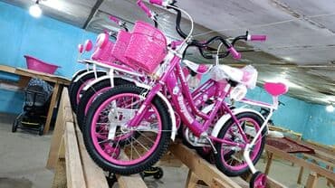 qızlar üçün hədiyyələr: Yeni İki təkərli Uşaq velosipedi 12", sürətlərin sayı: 1, Ünvandan götürmə — 9