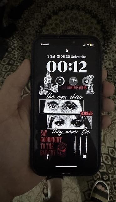 iphone x problemleri: IPhone X, 256 GB, Qara, Face ID — 4