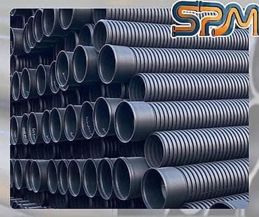 Boru Qofralı, HDPE, 250 mm, Yeni