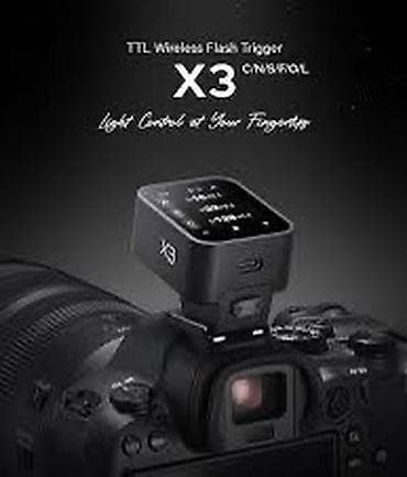 dji mini 4 pro: Məhsul: TTL Wireless Flash Trigger X3 (CN/SF/OL) Peşəkar fotoqraflar — 1