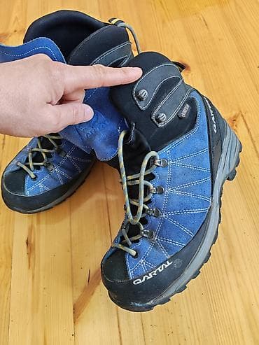 ağ ayaqqabı: Trekking botları. Dağçılıq çəkmələri — 3