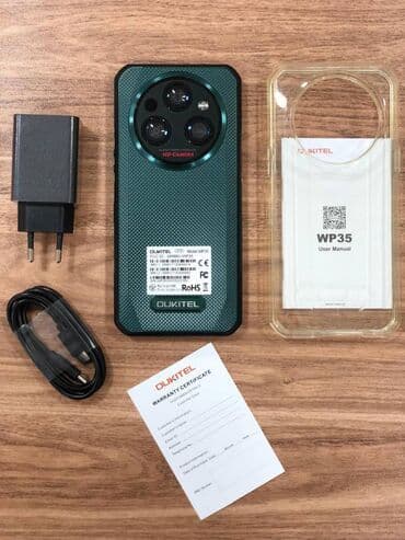 мини телефон: Oukitel WP35: Prosessorun növü: Mediatek 2.2 GHz Ekran — 7