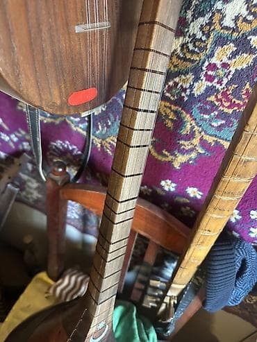 Gitaralar: Elektro-çılqılı saz - Korpus: ağacdan hazırlanmış, tünd rəngli, yan — 4