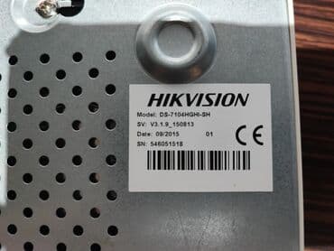 Фотоаппараты: Çox az işlənmiş Hikvision DVR (DS-7104HGHI-SH ) Kamera — 5