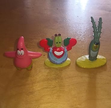 star wars kinder: McDonald's oyuncağları💥 SpongeBob SquarePants temalı 3 fiqurdan ibarət — 1