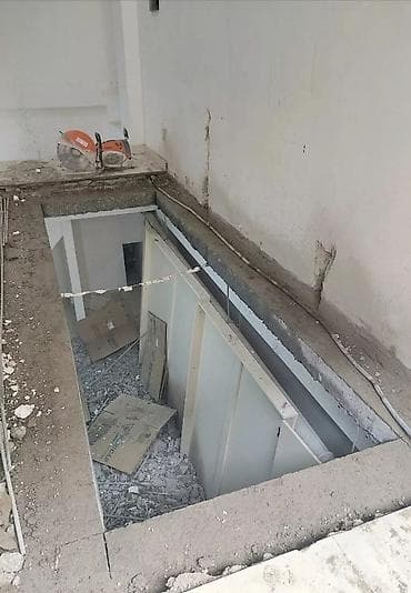 Услуги по строительству и ремонту: Beton kəsmə və deşik açma xidməti - Armaturlu beton, dəmir-beton, daş — 3