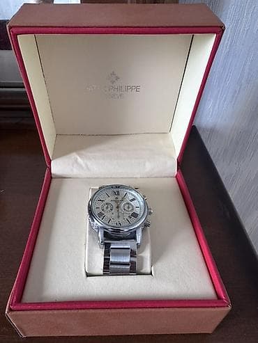 Smart saatlar: Qol saatı, Patek Phillipe, rəng - Gümüşü — 1