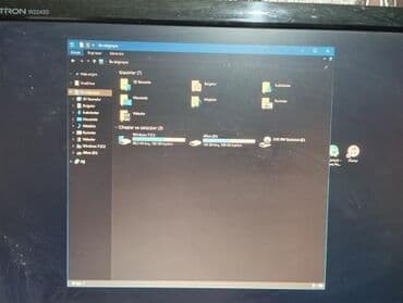 Masaüstü kompüter komplekti - Monitor: LG Flatron W2243S, 22" (təx.)
