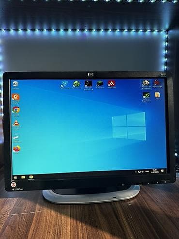 komputer dest: HP L1945wv LCD monitor - Ekran diaqonalı: 19" - Format: 16:10 - — 4