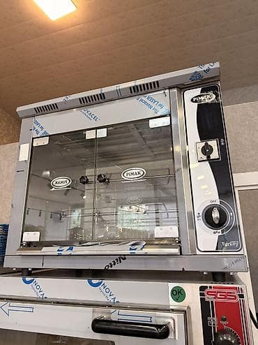 mini pec: Elektrik soba, Pizza, Yemək üçün, Çörək, 3 mərtəbəli, Yeni — 3