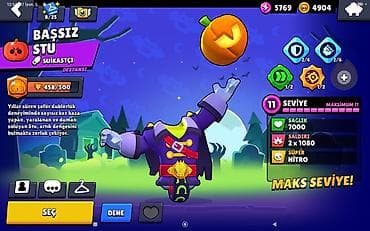 Brawl Stars oyunu üçün “Başısız Stu” (Headless Stu) obrazı/ski­ni